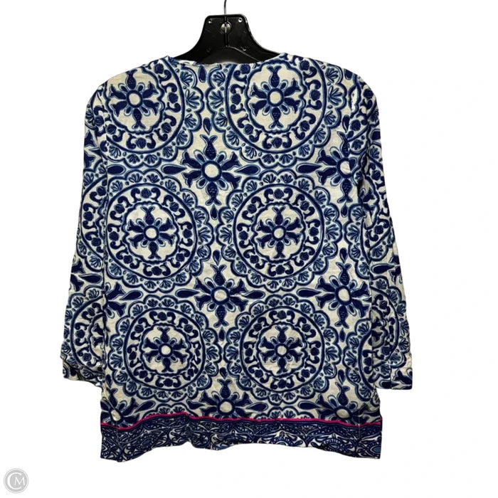 Amelia Island Tunic Top Designer By Lilly Pulitzer In Resort White
Pooling Around, Size: S