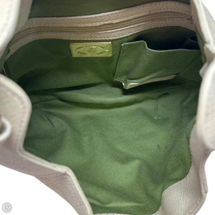 AS IS Handbag Leather By Bally, Size: Medium