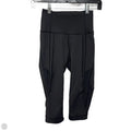 Athletic Capris By Lululemon In Black, Size: 2