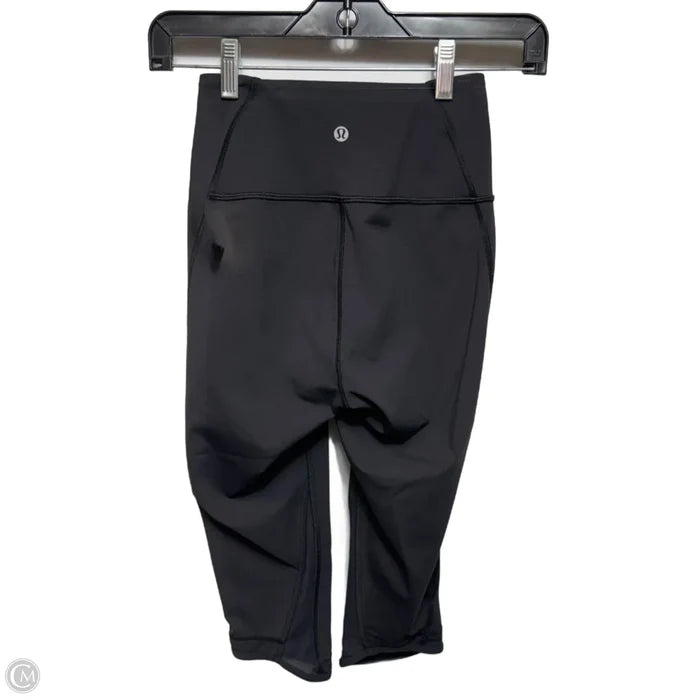 Athletic Capris By Lululemon In Black, Size: 2
