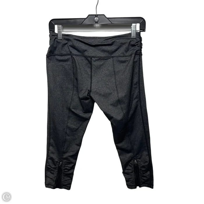 Athletic Capris By Lululemon In Grey, Size: 8