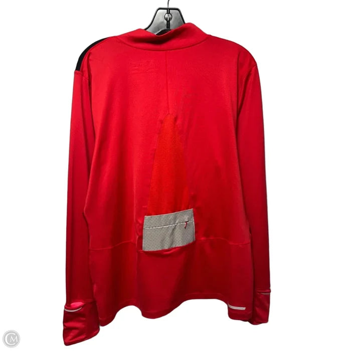 Athletic Jacket By New Balance In Red, Size: Xxl