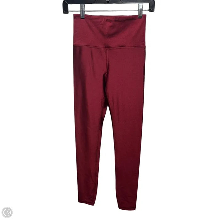 Athletic Leggings By Athleta In Red, Size: Xs