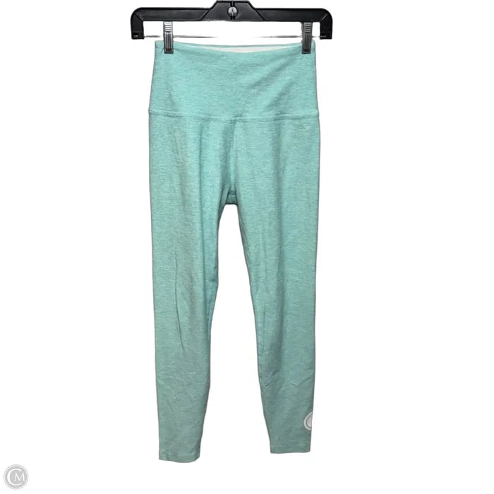 Athletic Leggings By Beyond Yoga In Aqua, Size: S