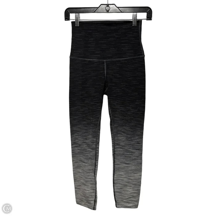 Athletic Leggings By Lululemon In Grey, Size: 6