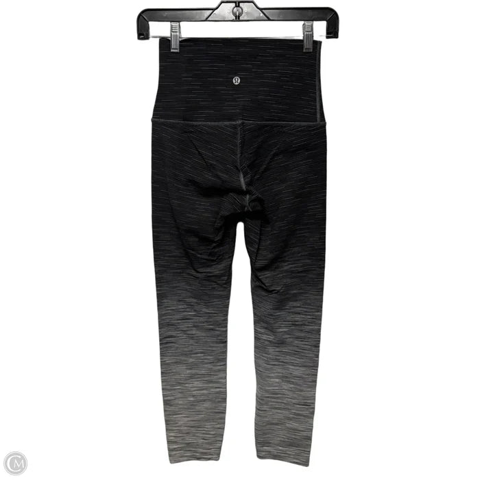 Athletic Leggings By Lululemon In Grey, Size: 6