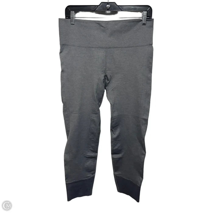 Athletic Leggings By Lululemon In Grey, Size: 8