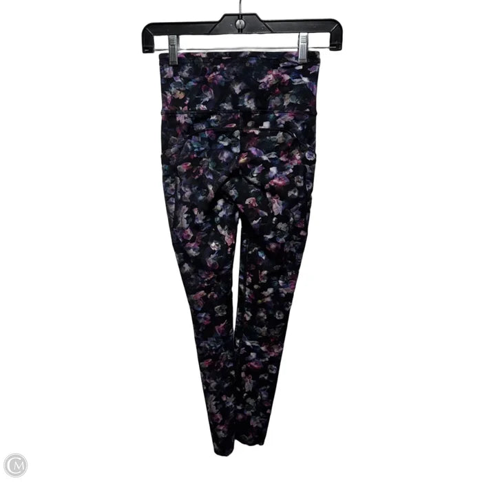 Athletic Leggings By Lululemon In Multi-colored, Size: 2