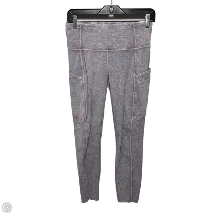 Athletic Leggings By Lululemon In Purple, Size: 6