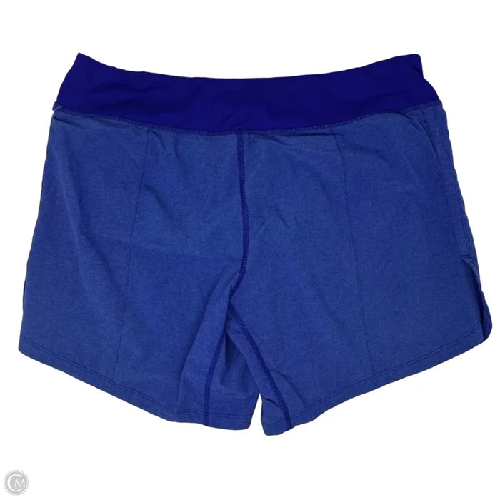 Athletic Shorts By Brooks In Blue, Size: L
