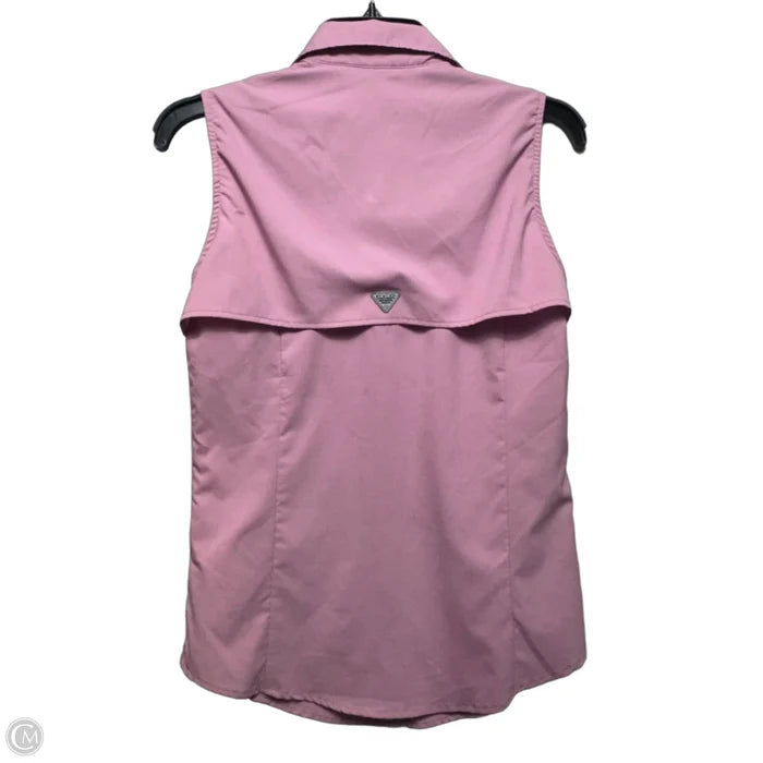 Athletic Tank Top By Columbia In Pink, Size: S