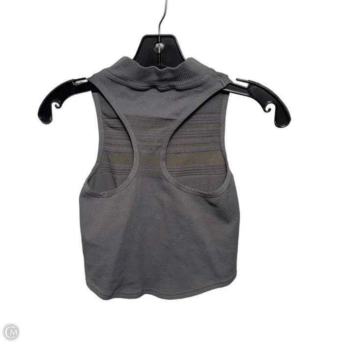 Athletic Tank Top By Free People In Grey, Size: M