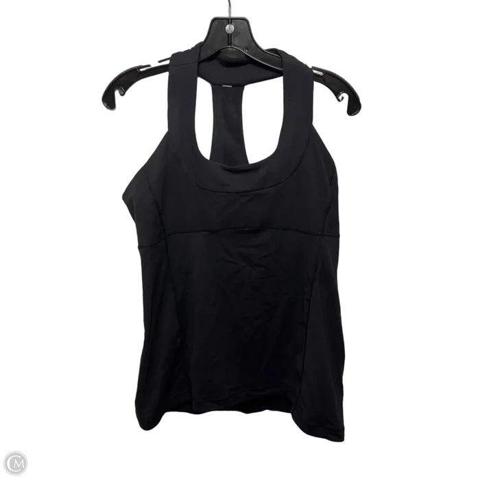 Athletic Tank Top By Lululemon In Black, Size: 12