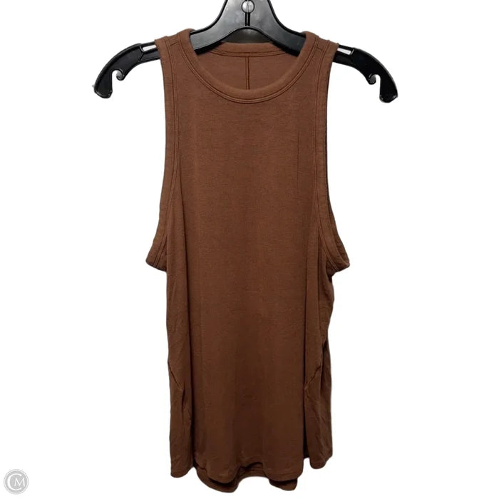 Athletic Tank Top By Lululemon In Brown, Size: M (estimated)