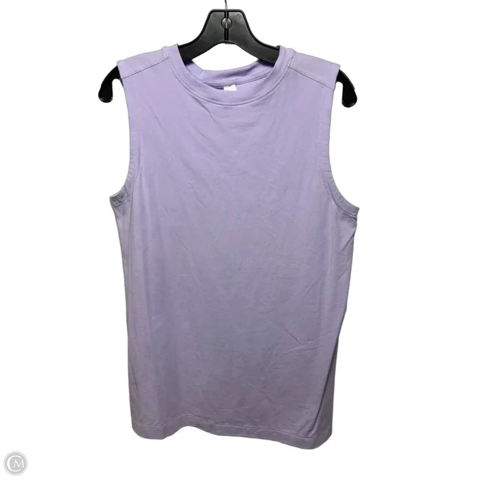 Athletic Tank Top By Lululemon In Purple, Size: M