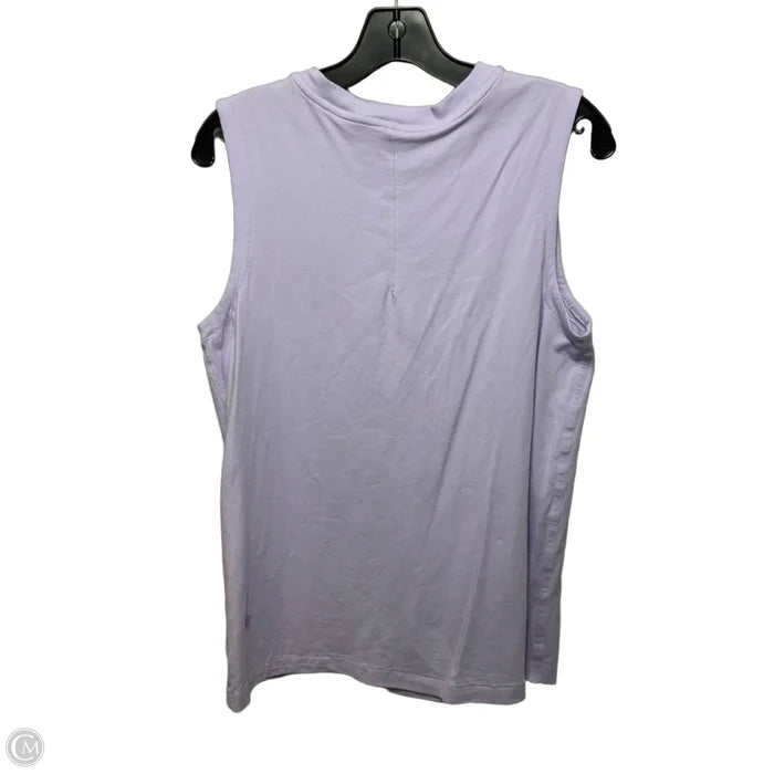Athletic Tank Top By Lululemon In Purple, Size: M