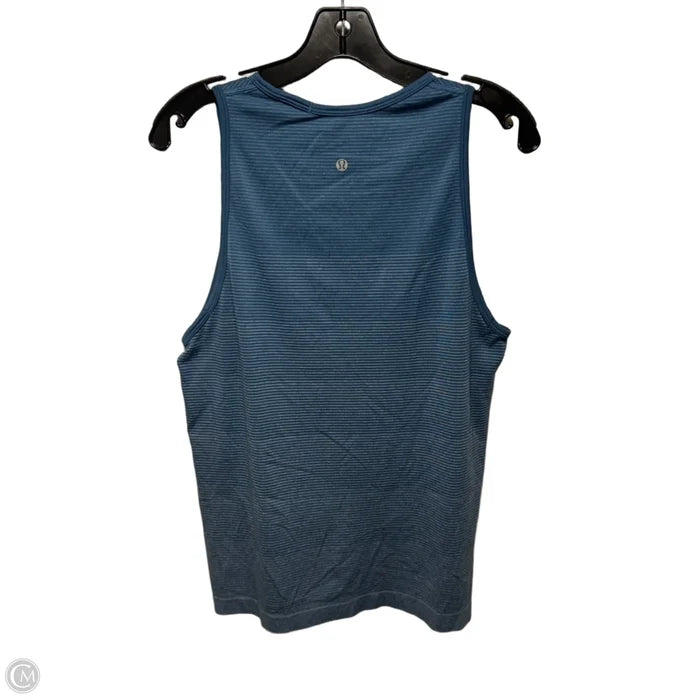 Athletic Tank Top By Lululemon In Striped Pattern, Size: S