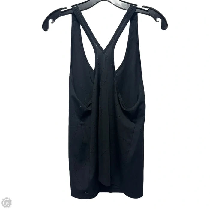 Athletic Tank Top By Reebok In Black, Size: M