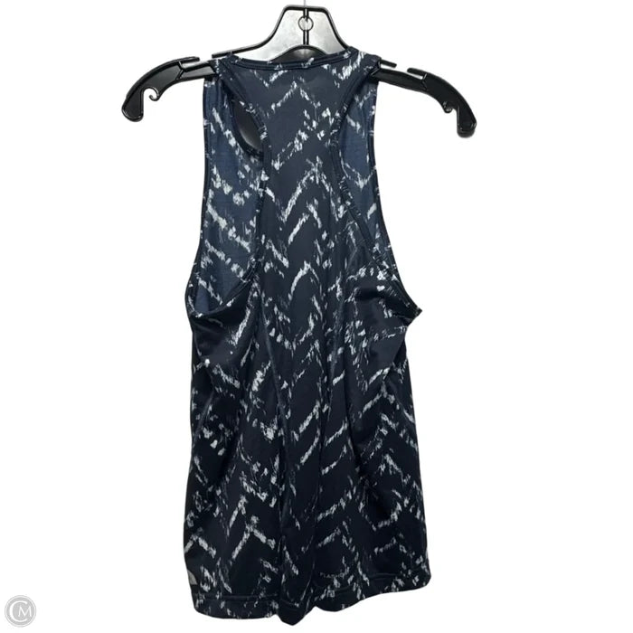 Athletic Tank Top By The North Face In Blue & White, Size: M