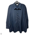 Athletic Top Long Sleeve Collar By Athleta In Navy, Size: Xl