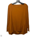 Athletic Top Long Sleeve Crewneck By Lululemon In Orange, Size: Xl (estimated)