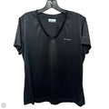 Athletic Top Short Sleeve By Columbia In Black, Size: Xl