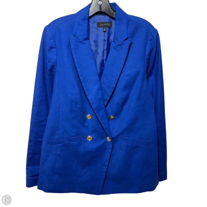 Blazer By Talbots In Blue, Size: 10