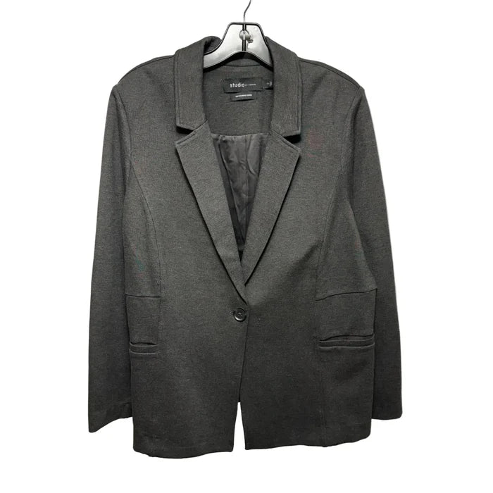 Blazer By Torrid In Grey, Size: 2x