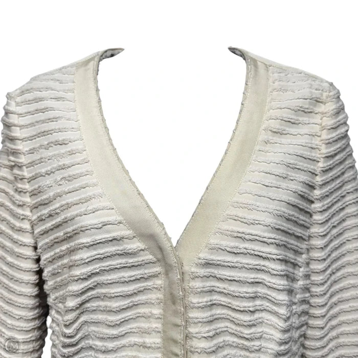 Blazer & Skirt 2 Piece Set By Rena Lange In Cream, Size: 6