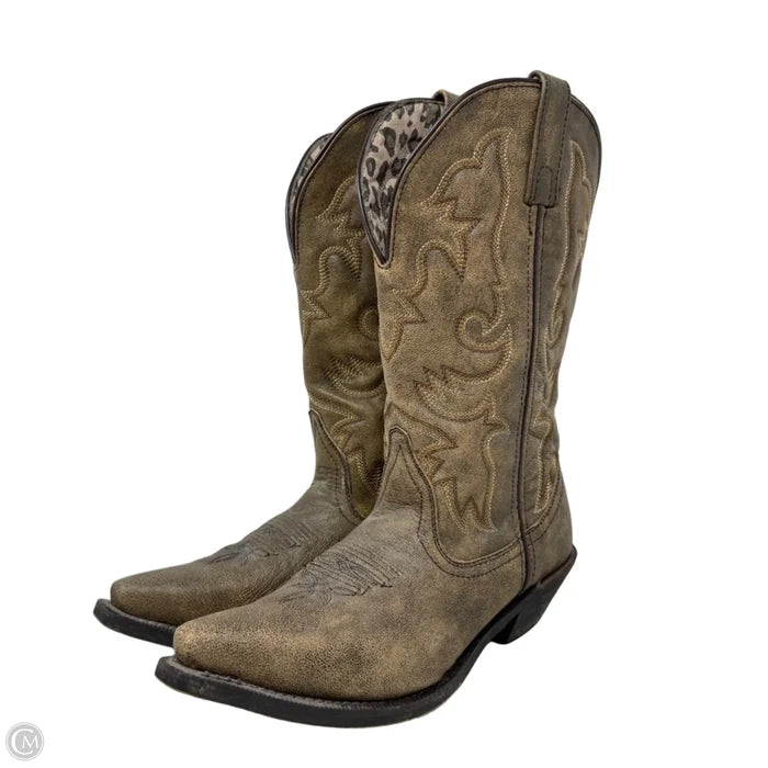 Bridget Cowboy Boots By Laredo In Brown, Size: 8.5