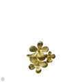 Bronze Flower Ring By Dyadema Italy, Size: 7.5