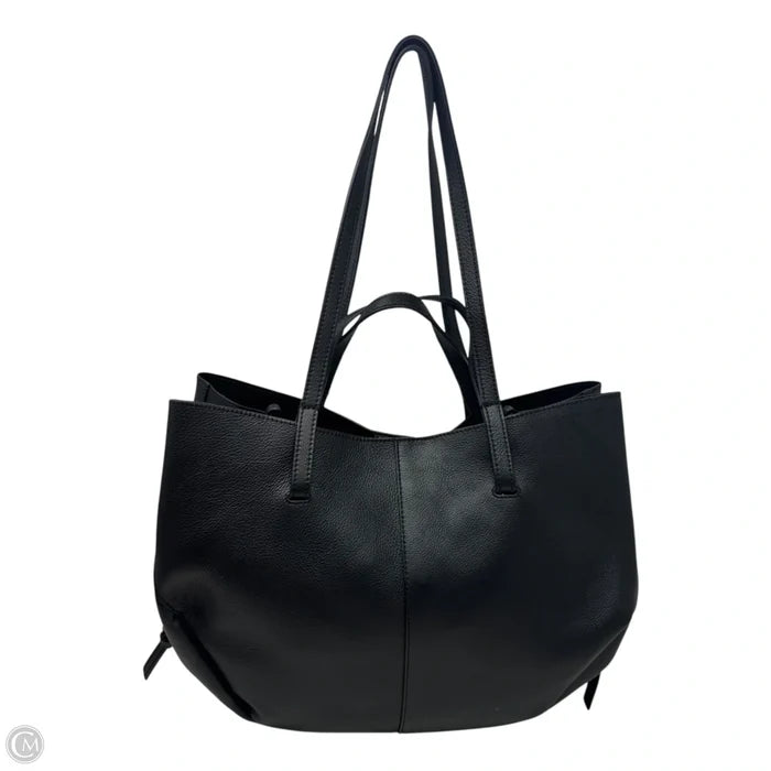Double Strap Tote Leather By Viola Catelani Size: Large