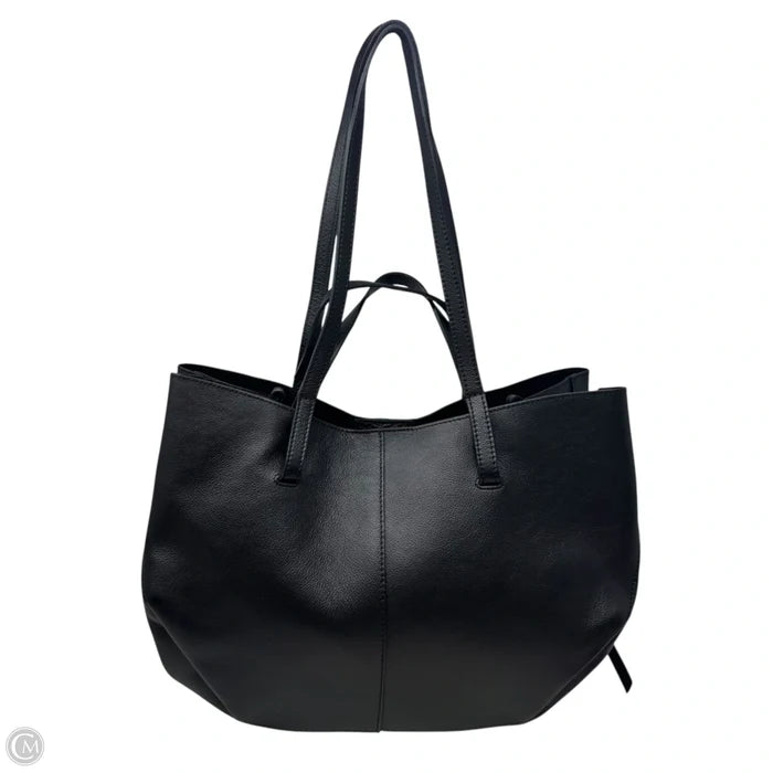 Double Strap Tote Leather By Viola Catelani Size: Large