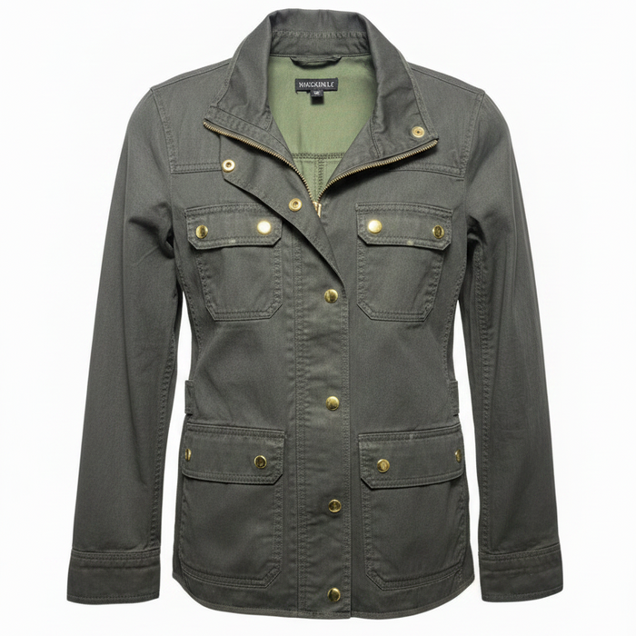 Downtown Field Jacket By J. Crew In Green, Size: XXS