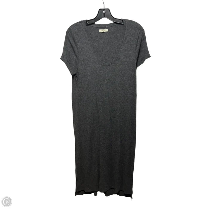 Dress Casual Maxi By Madewell In Grey, Size: L