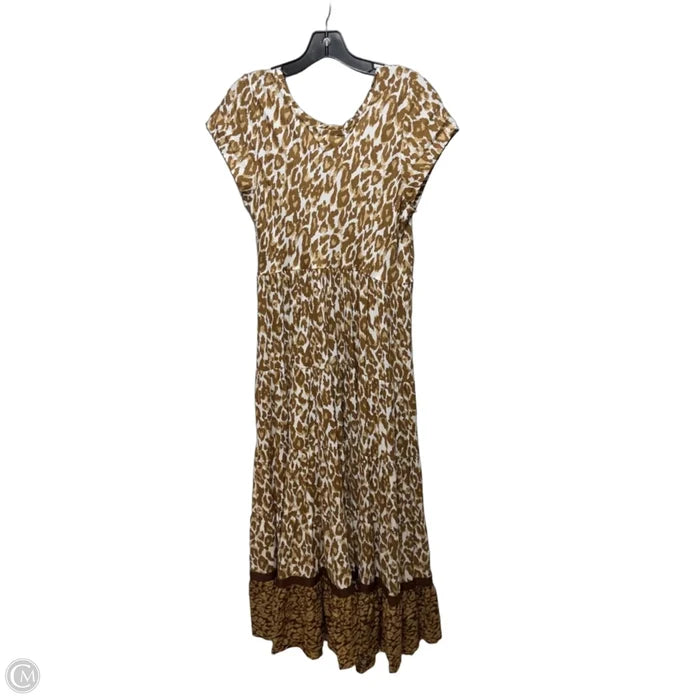 Dress Casual Maxi By Soft Surroundings In Animal Print, Size: S