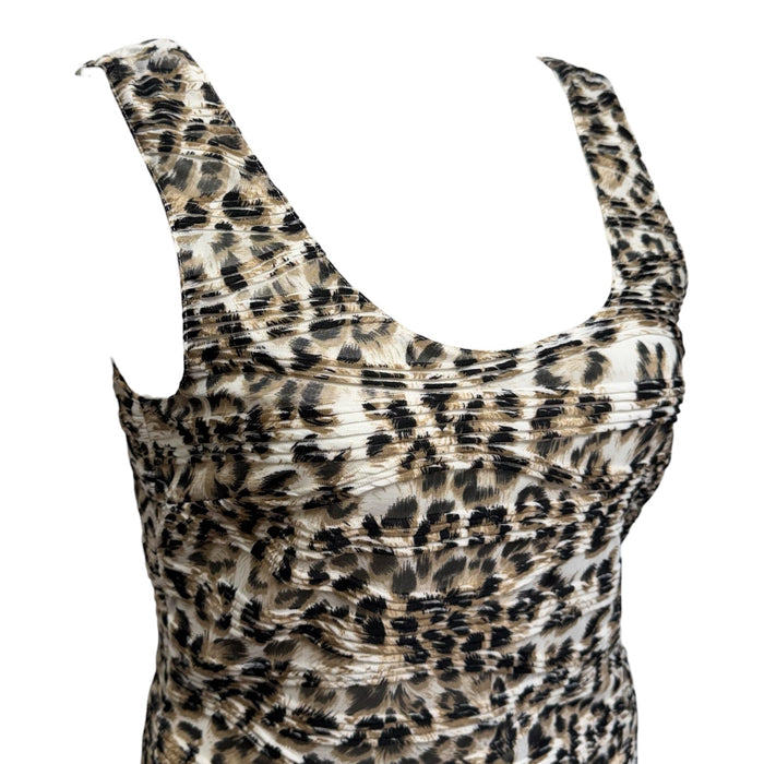 Dress Casual Midi By Frank Lyman In Animal Print, Size: 8