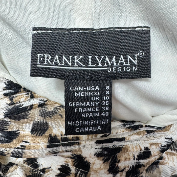 Dress Casual Midi By Frank Lyman In Animal Print, Size: 8