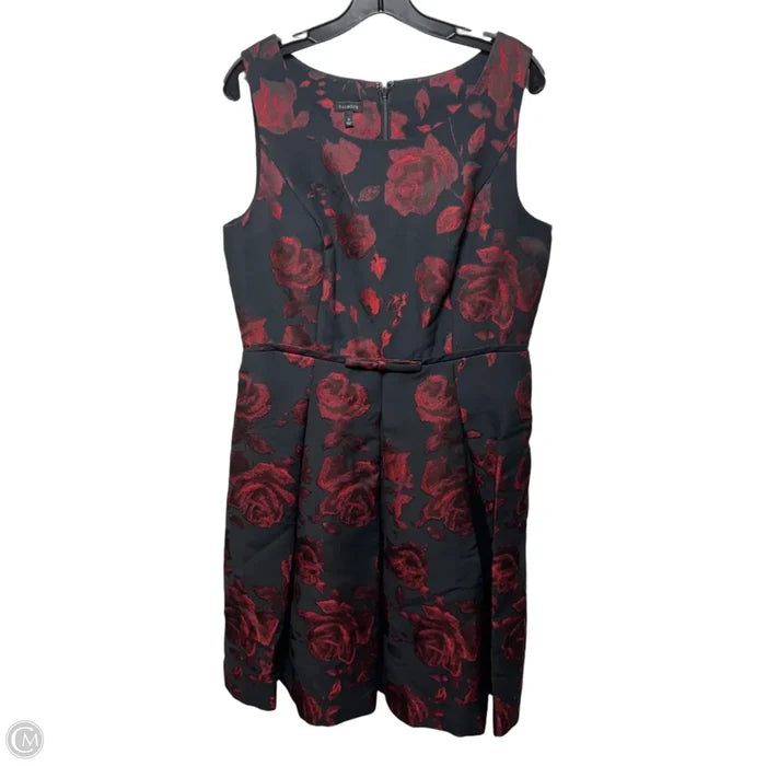 Dress Casual Midi By Talbots In Floral Print, Size: 12