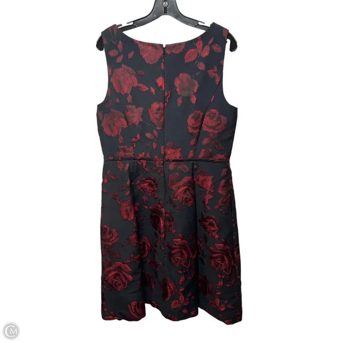 Dress Casual Midi By Talbots In Floral Print, Size: 12