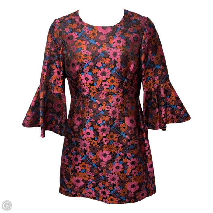 Dress Casual Midi By Trina Turk In Floral Print, Size: 12