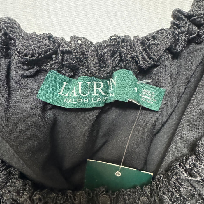 Dress Casual Short By Lauren By Ralph Lauren In Black, Size: 4