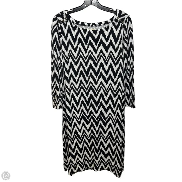 Dress Designer By Lilly Pulitzer In Black & White, Size: L