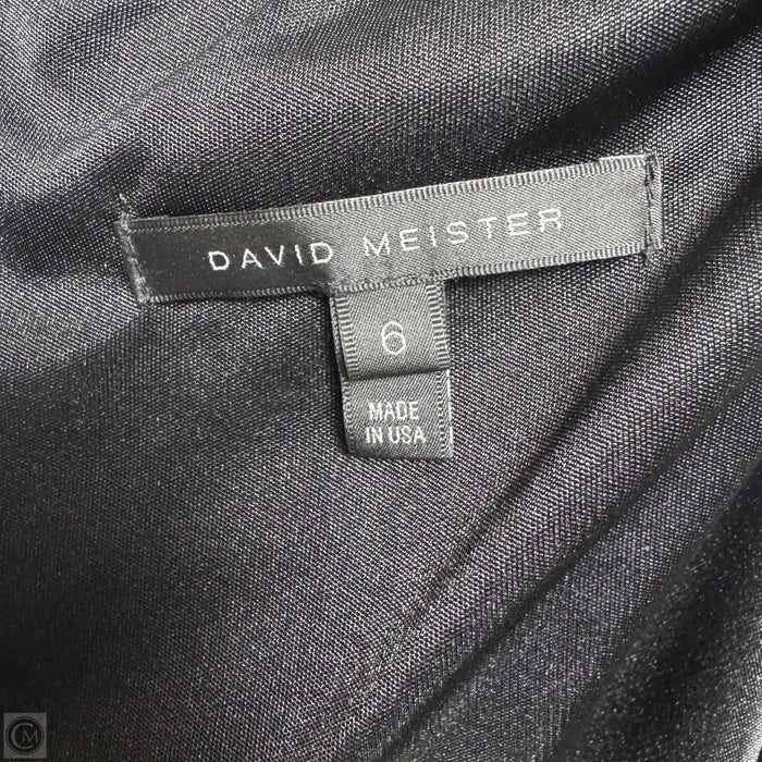 Dress Party Short By David Meister In Black, Size: 6