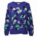 Embroidered Sweater By Tyler Boe In Purple, Size: S