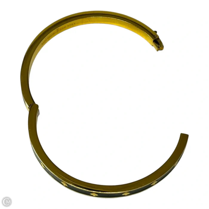 Enamel Spade Hinged Cuff Bracelet Designer By Kate Spade