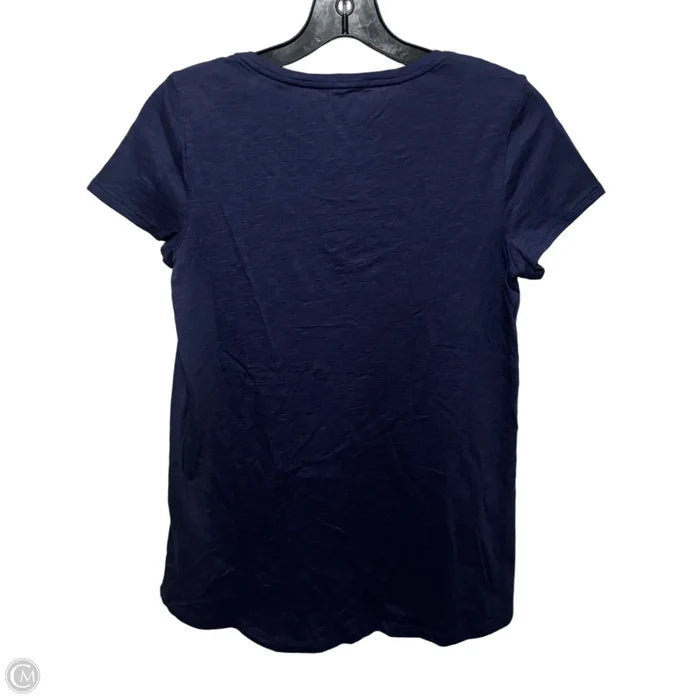 Etta Scoop-Neck Top Designer By Lilly Pulitzer In True Navy, Size: XS