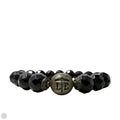 Faceted Beaded Stretch Bracelet
