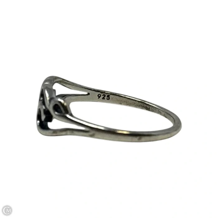 Filigree Ring Sterling Silver, Size: 6