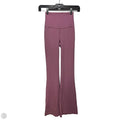 Flared Athletic Leggings By Lululemon In Pink, Size: 0